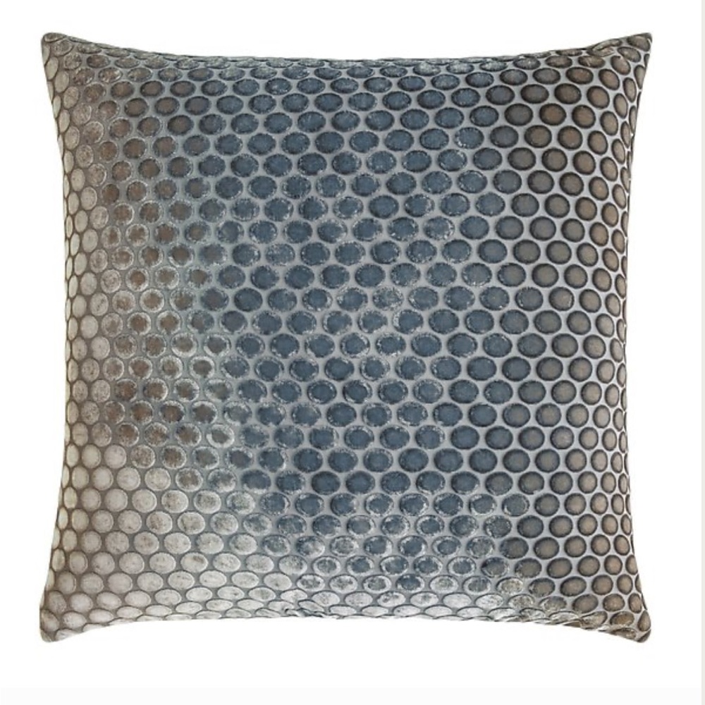 Pair of Kevin O’Brien Velvet Dots Pillows